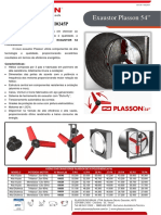 Lançamento Exaustor Plasson 54 Polegadas Alta Tecnologia