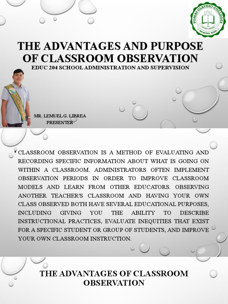 educ-204-the-advantages-and-purpose-of-classroom-observation-pdf