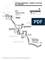 Downtown Riverside Transit Center Map and Schedule