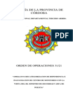 31-21 - Recategorizacion de Dependencia Villa Ascasubi