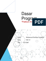 Tugas Daspro Pratikum 6 Array