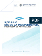 Propuesta 9 de Julio Dia Independencia