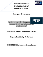 Tarea 1 Investigacion de Operaciones.