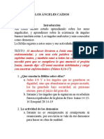 Los Ángeles Caídos Enseñanza Miercoles 8 de Junio 2022