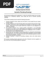Isometric Plumbing Drawing Requirements