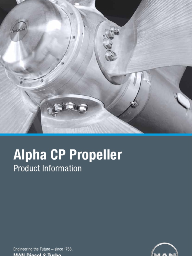 Alpha CP Propeller 2010 | PDF | Propeller | Mechanical Engineering