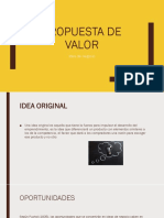 Tema de Clase 4 Propuesta de Valor Idea de Negocio