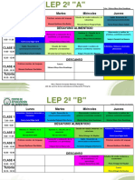 Horarios