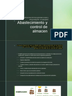 Abastecimiento y Control de Almacen Diapositiva Presentar 1