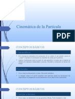 2.1 Cinemática de La Partícula- Conceptos Básicos