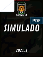 3º Simulado ESA 2021