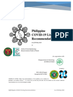 Philippine COVID-19 Living Recommendations: Institute of Clinical Epidemiology, National Institutes of Health, UP Manila