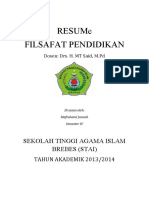 Filsafat Pendidikan