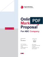 Digital Marketing Proposal