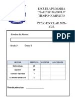 Examen Final 3ºb 2021-2022