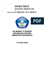 Dokumen Kerja Sama Sekolah Dengan Orang Tua Siswa Dengan Masyarakat Sekitar PDF