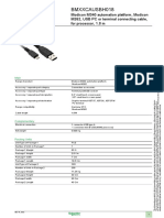 Bmxxcausbh018: Product Data Sheet