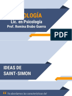 Clase 2 Ideas de Saint Simon