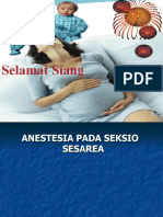Anestesia Pada Seksio Sesaria