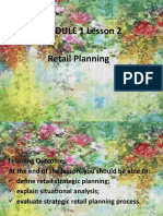 MODULE 1 Lesson 2 Retail Planning