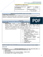 AEE 1A SÉRIE MODELO DE SEQUENCIA DIDATICA MÉDIO 1a série 2022 mês Abril maio