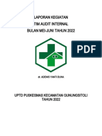 Cover Laporan Audit