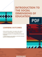 Introduction To The Social Dimensions of Education. w2