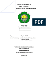 Format Laporan Akhir Praktikum Kimia Farmasi I