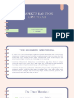 Perspektif Dan Teori Komunikasi - Sifanurfadlilah