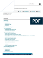 Con Gure SSH On Routers and Switches: Updated: June 3, 2022 Document ID: 4145