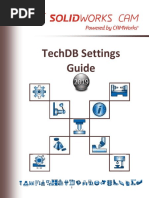 Techdb Settings Guide: Cover Page