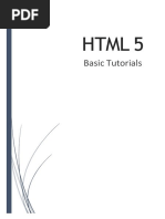 HTML Notes