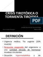 Crisis Tirotoxica Curso 2021 22