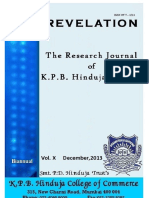 K.P.B. Hinduja College Research Journal Volume X: A Study of Intrinsic and Extrinsic Motivation in Police Constables in Mumbai City