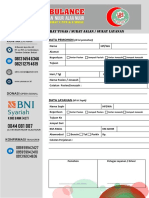Form Layanan Ambulance BW