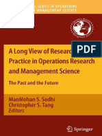 A Long View of Research Practice Operations Research