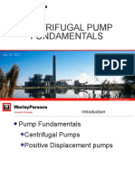 Centrifugal pump fundamentals