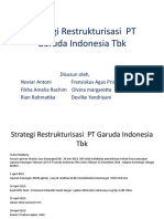 Strategi Restrukturisasi PT Garuda Indonesia TBK