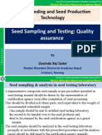 Unit 13 Sampling and Testing For Quality Assurance