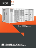 Tesla Megapack Datasheet | PDF | Photovoltaics | Photovoltaic System