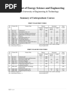 Energy Science & Engineering Curriculum