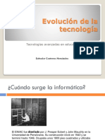 Evolución de La Tecnología