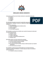 Simulado sobre regras e procedimentos aquaviários