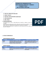 Experiencia de Aprendizaje Mes de Julio