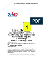 HEALTH I-Q1 Module-1-Edited - Hiligaynon From SDO Passi City