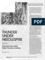 Thunder Under Needlespire - (8th-12th Underdark Major)
