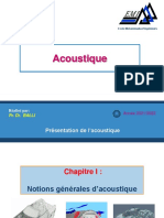 Chapitre 1 Acoustique G.M