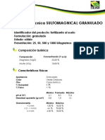 Ft. Sulfomagnical Granulado 0