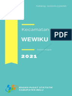 Kecamatan Wewiku Dalam Angka 2021