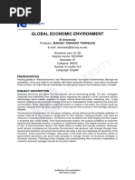 JEL Classification Codes Overview | PDF | Macroeconomics | Economics